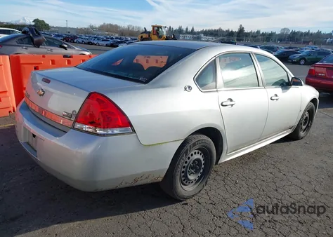 2009 Chevrolet Impala Ls из США, поврежденный, VIN 2G1WB57K091278688